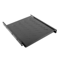 Lanberg Wysuwana półka do szaf 19'' 800mm 1U czarna