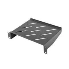 Lanberg Półka do szaf 10'' 310mm 1U czarna