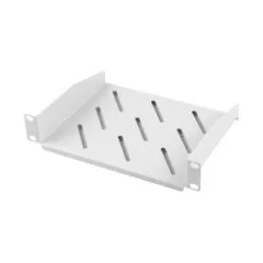 Lanberg Półka do szaf 10'' 310mm 1U szara
