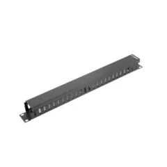 Lanberg Organizer Kabli 19" 1U z zaślepką Typ A czarny