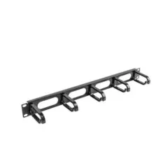 Lanberg Organizer Kabli 19" 1U Typ B czarny