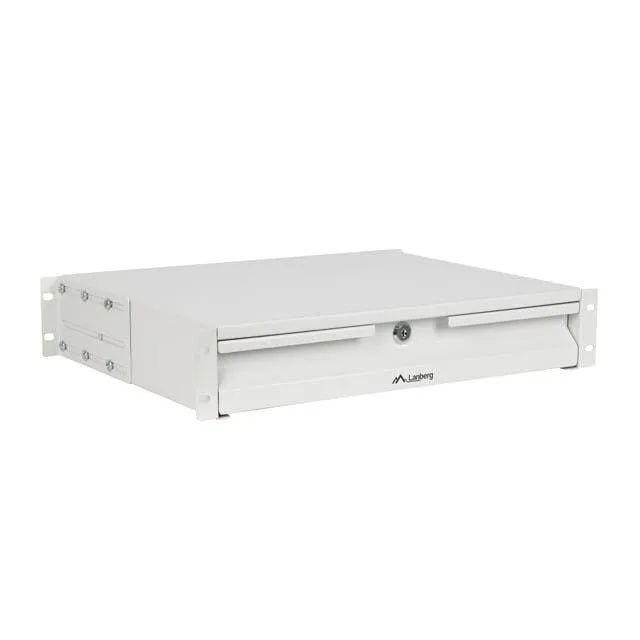 Lanberg szuflada do szaf 19" 2U 360mm szara — image 6