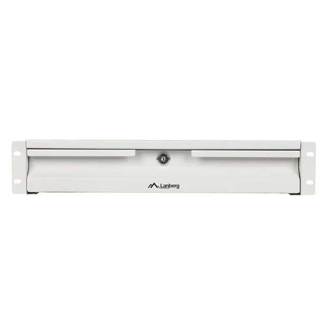 Lanberg szuflada do szaf 19" 2U 360mm szara — image 8