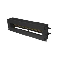 Lanberg panel dystrybucji napięć 3U 19" z szyną DIN TS-35 czarny