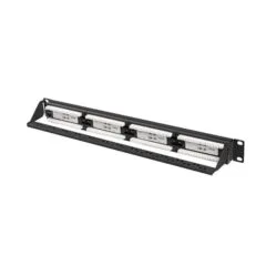 Lanberg Patch Panel 24 port 1U 19" kat.6A UTP czarny