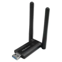 Qoltec 56987 Adapter USB DUAL Wi-Fi z antena 2 x 2dBi | Standard AC | USB 3.0 | 1200Mbps