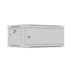 Lanberg szafa rack wisząca 19" 4U 600X450 szara drzwi metalowe