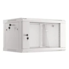 Lanberg szafa rack wisząca 19" 6U 600X450 szara V2