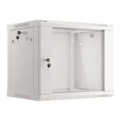 Lanberg szafa rack wisząca 19" 9U 600X450 szara V2