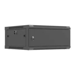 Lanberg szafa rack wisząca 19" 4U 600X600 czarna drzwi metalowe