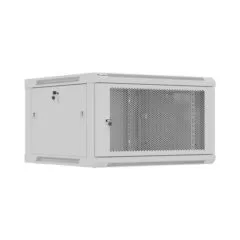 Lanberg szafa rack wisząca 19" 6U 600X600 szara drzwi perforowane