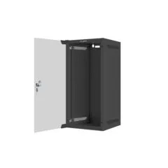 Lanberg szafa rack wisząca 10" 12U 280X310 czarna drzwi szklane
