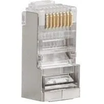Lanberg wtyk sieciowy RJ45 8P8C (100 sztuk) przelotowy kat.6 FTP