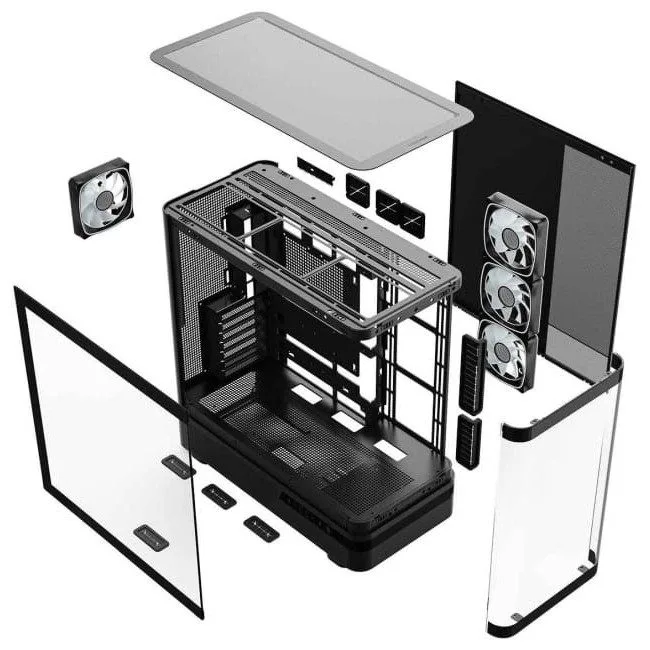 DEEPCOOL CASE MIDITOWER MATX W/O PSU/MATREXX55V3ADDRGBWH3F — image 12