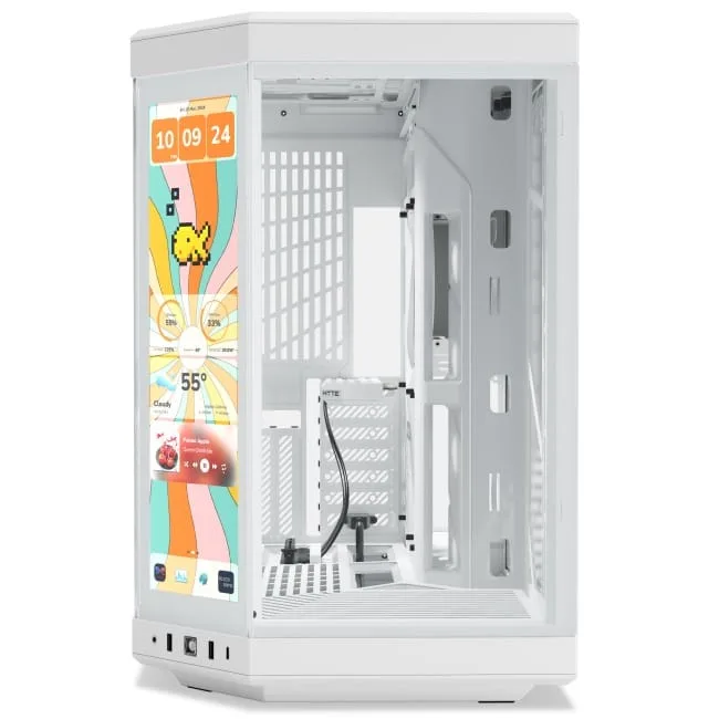 Hyte Y70 Midi Tower Touch Infinite - biały — image 3