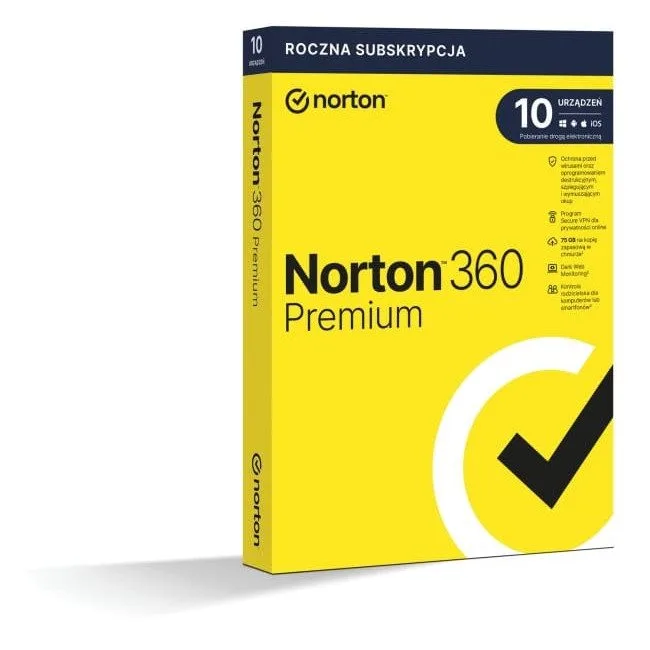 Norton 360 Premium BOX PL 10 - device - licencja na rok — image 1