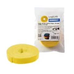 LogiLink rzep 4m żółty