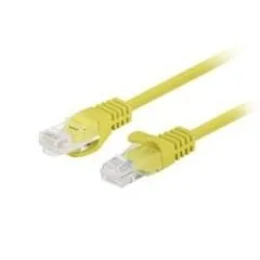Lanberg 10-Pack Patchcord kat.5e UTP 2m żółty Fluke Passed