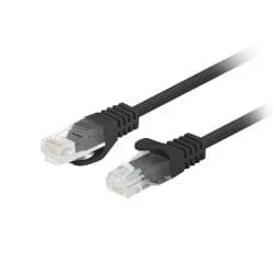 Lanberg 10-Pack Patchcord kat.6 UTP 1,5m czarny Fluke Passed — image 1