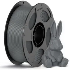 Anycubic PETG Filament Grey 1Kg. Ideal Usage: Mechanical brackets, water bottles, drone parts, and functional outdoor fixtures. Offering high impact resistance, weather durability, and chemical resistance.