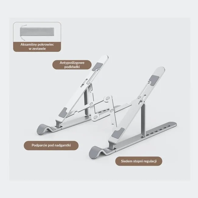Orico stand pod notebook aluminiowy — image 10