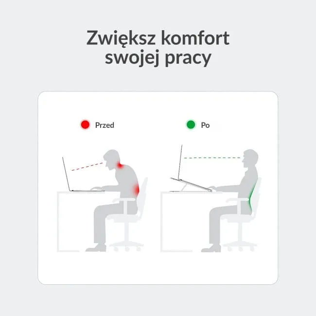 Orico stand pod notebook aluminiowy — image 3