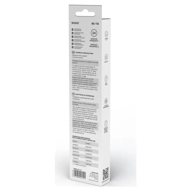 Savio RC-14 do TV Hisense - Smart TV — image 3