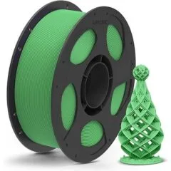 Anycubic PLA Matte Filament Green 1Kg. Ideal Usage: Architectural models, photography props (where glare must be avoided), artistic sculptures, busts, and low-stress display prototypes.