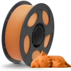 Anycubic PLA Matte Filament Orange 1Kg. Ideal Usage: Architectural models, photography props (where glare must be avoided), artistic sculptures, busts, and low-stress display prototypes.