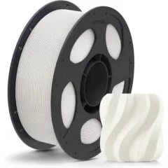Anycubic PLA Matte Filament White 1Kg. Ideal Usage: Architectural models, photography props (where glare must be avoided), artistic sculptures, busts, and low-stress display prototypes.