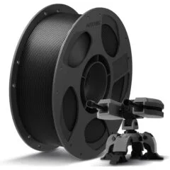 Anycubic PLA+ Filament Black 1Kg. Ideal Usage: Functional prototypes, mechanical parts, durable household gadgets, and brackets or mounts that require more impact resistance than standard PLA can provide.