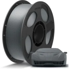 Anycubic PLA+ Filament Grey 1Kg. Ideal Usage: Functional prototypes, mechanical parts, durable household gadgets, and brackets or mounts that require more impact resistance than standard PLA can provide.