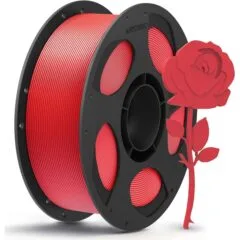 Anycubic PLA+ Filament Red 1Kg. Ideal Usage: Functional prototypes, mechanical parts, durable household gadgets, and brackets or mounts that require more impact resistance than standard PLA can provide.