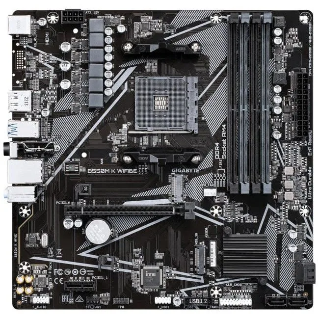 Gigabyte B550M K WF6E — image 2