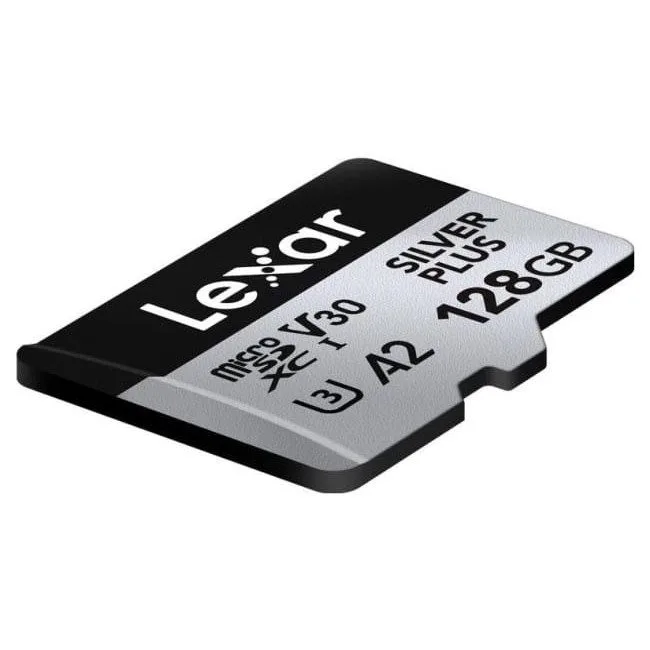 Lexar 128GB microSDXC Professional SILVER Plus UHS-I A2 V30 U3 4K — image 4