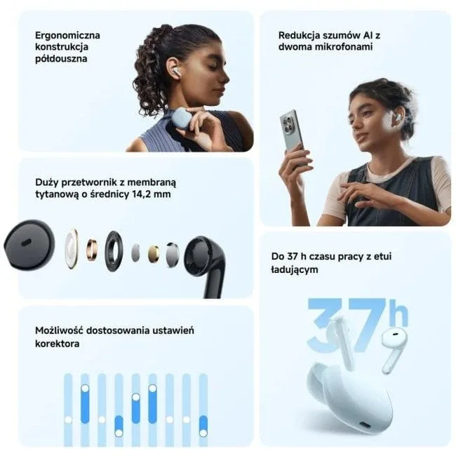 Xiaomi Redmi Buds 8 Active czarny — image 14
