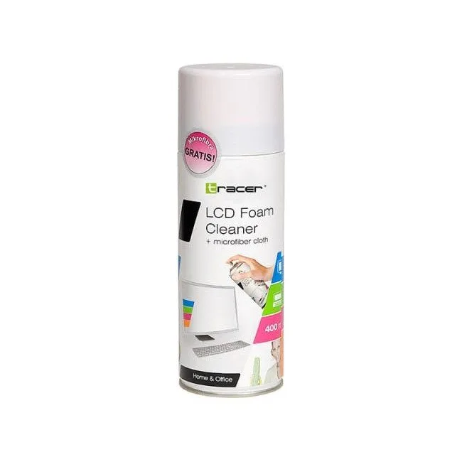 Tracer pianka czyszcząca LCD/TFT 400 ml + microfibre — image 1