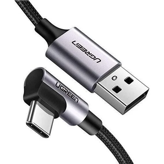 Ugreen USB do USB-C kątowy US284 2m czarny — image 2