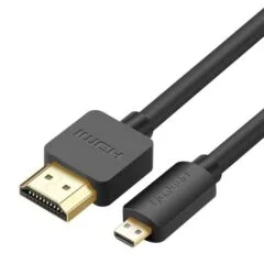 Ugreen micro HDMI - HDMI 4K 3D 2m czarny