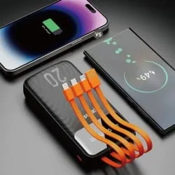 Dudao K6Pro+ 20000 mAh USB 10W czarny — image 3
