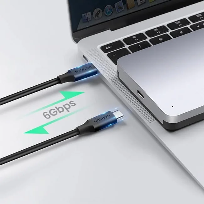 Ugreen USB-C do USB-C US316, 100W, 2m czarny — image 4