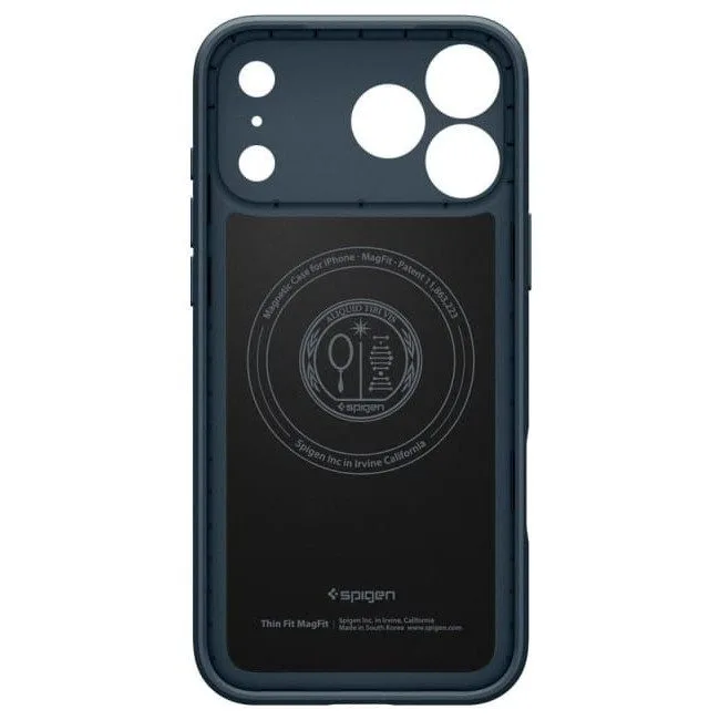 Spigen Thin Fit Mag Magsafe iPhone 17 Pro Max metal slate — image 2