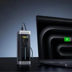 Cuktech CUK00P23GLBK 25000 mAh 2x USB-C USB-A 210W czarny — image 2