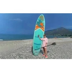Funwater SUP Deska do pływania 3,5m turkusowy — image 5