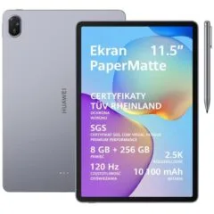 Huawei MatePad 11,5" 2025 PaperMatte 8/256GB WiFi szary + M-Pencil (3 gen.)