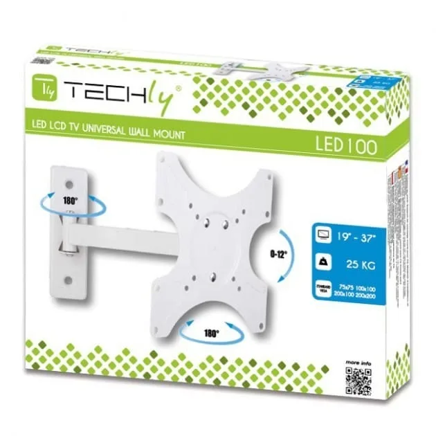 Techly Uchwyt ścienny LCD (23837) 37" — image 2