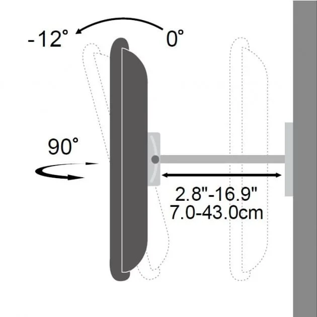 Techly Uchwyt ścienny LCD (301429) 55" — image 3