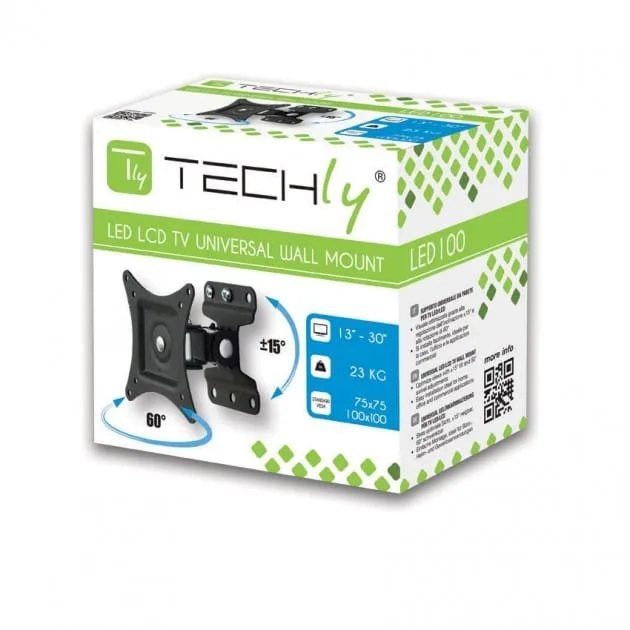 Techly Uchwyt ścienny LCD (301849) 30" — image 3