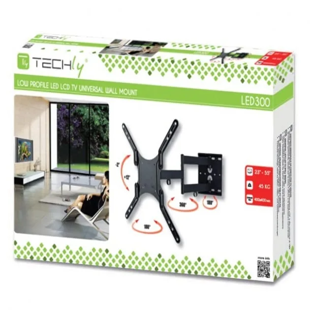 Techly Uchwyt ścienny LCD (308893) 55" — image 2