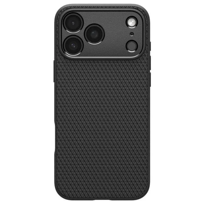 Spigen Liquid Air iPhone 17 Pro Max matte black — image 1